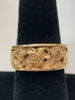 14k Floral Band