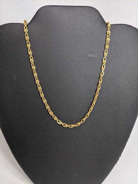 18k Fancy Link Chain