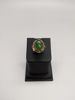 Antique Dark Green Jade Ring