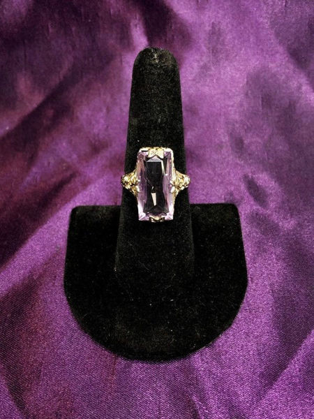 Art Deco Amethyst Ring