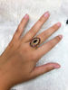 Art Deco Garnet Navette Ring
