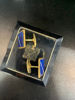 Art Deco Lapis Cuff Links