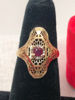 Art Deco Ruby Ring