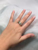 Art Deco Three Stone Ring