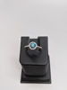 Blue Diamond Engagement Ring