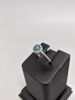 Blue Diamond Engagement Ring