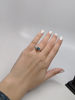 Blue Diamond Engagement Ring