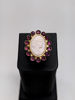 Cameo and Amethyst Ring