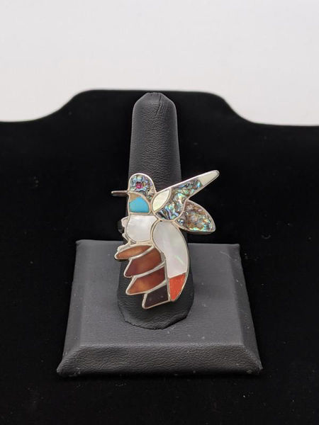 Zuni Hummingbird Ring