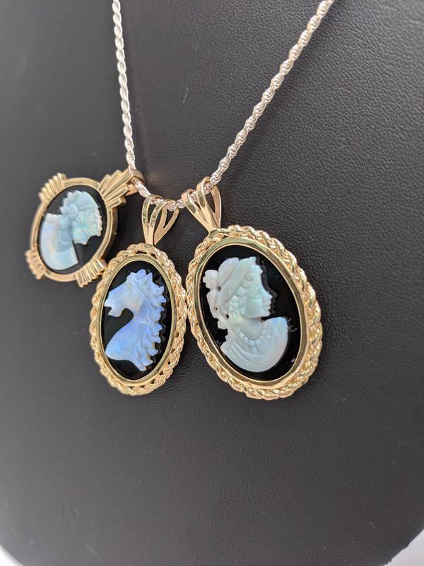 Fusion Muzo Emerald Opal Necklace I NIXIN Jewelry