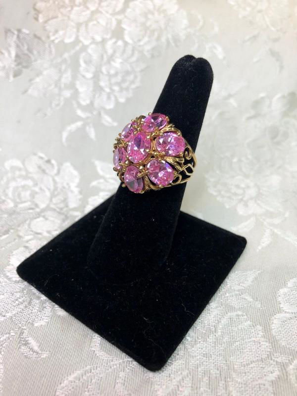 Top more than 139 pink ice gold ring best