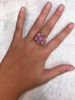 Vintage Pink Ice Ring