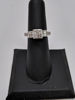 Picture of CLEARANCE Princess Cluster Engagement Ring