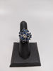 Vintage Sapphire Cluster Ring