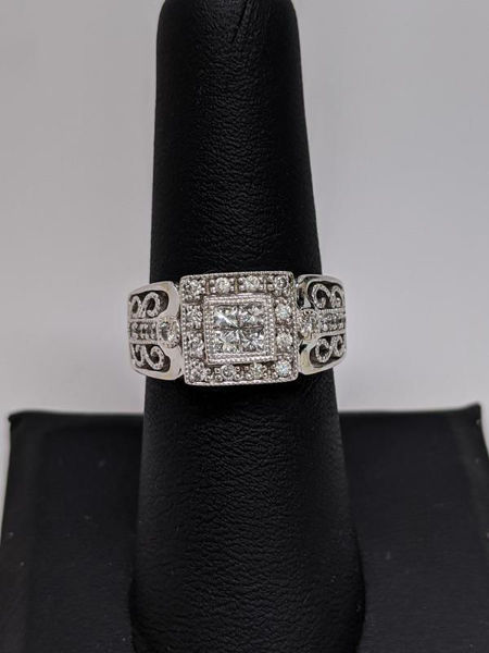 Vintage Inspired Diamond Ring