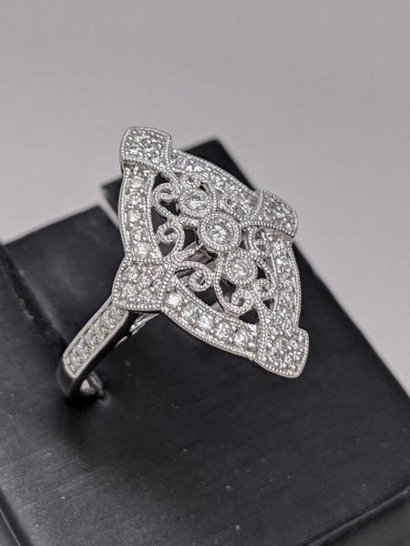 Vintage Inspired Diamond Ring