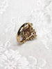 Picture of Diamond and Garnet Cluster Ring