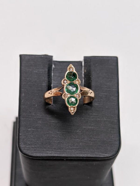 Victorian Emerald Ring