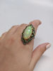 Victorian Opal and Emerald Ring