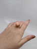 Vintage Coral Flower Ring