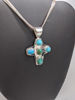 Turquoise Cross Necklace