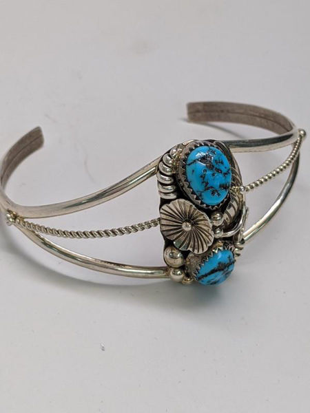 Turquoise Sterling Silver Cuff