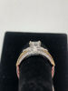 Two Tone Engagement Ring