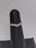 Diamond Channel V Ring