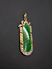 Diamond Jade Pendant
