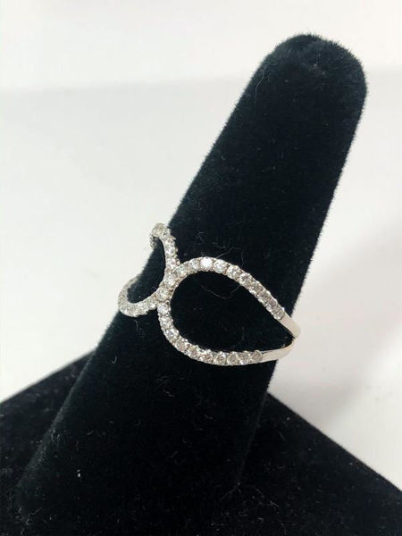 Diamond Negative Space Ring