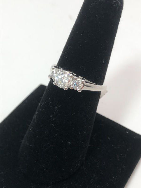 Three Stone Engagement Ring