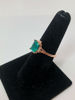 Picture of Emerald and Rose Gold Ring