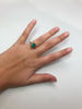 Picture of Emerald and Rose Gold Ring
