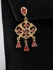 Picture of Garnet Chandelier Earrings