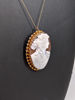 Picture of Gold and Cameo Necklace / Brooch / Pendant