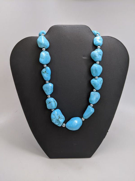 Turquoise and Bead Necklace