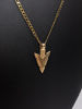 Picture of Gold Arrow Head Necklace