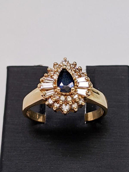 Sapphire Ballerina Ring