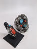 Signed Navajo Cuff and Ring Set