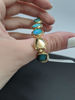 Gold Opal Bezel Bracelet