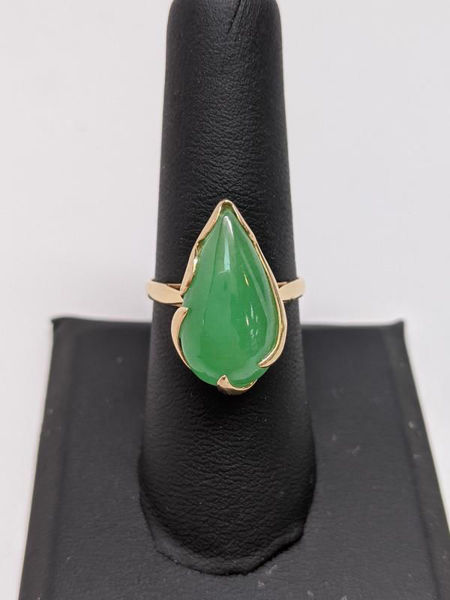 Green Apple Jade Ring