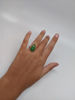 Green Apple Jade Ring