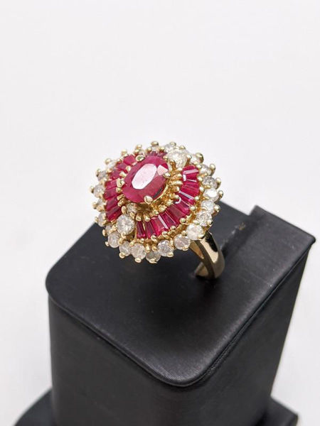 Ruby Ballerina Ring