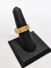 Picture of Hand Etched Gold Band