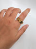 Picture of Hand Etched Gold Band