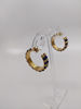 Picture of Le Gi Lapis and Gold Hoop Earrings