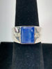 Picture of Men's Cabochon Sapphire Ring