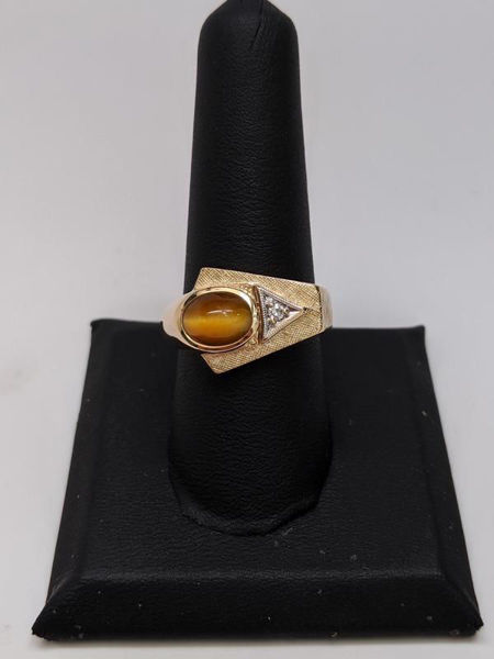 Picture of Men's Tigers Eye Ring