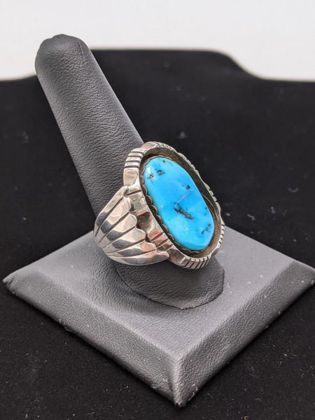 Picture of Men's Turquoise Ring