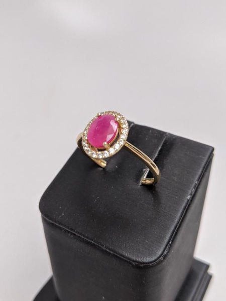 Picture of Oval Ruby Ring